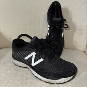 New Balance 860v10 BlackWomen's Running Shoes Gray Lace Up Athletic Sneakers 8.5